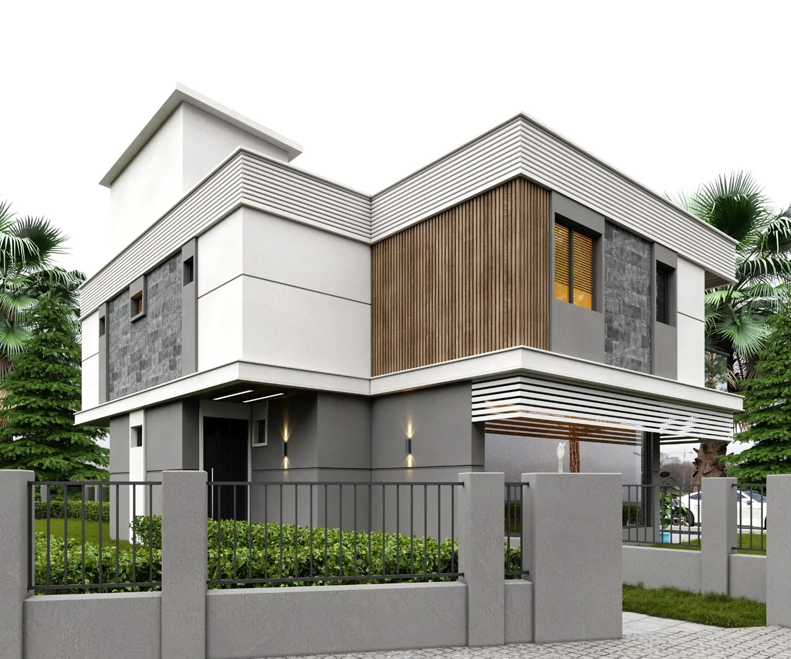 Atlas Cadde Gömeç Mühendislik Modern Villa Tasarımı